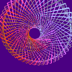 geometric spirograph transforming ... Click for large image