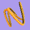 Polished gold rope