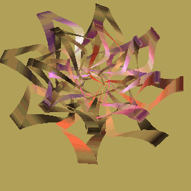 3d brushwork flower ... Click for large image