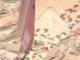 Hokusai Mount Fuji seen through cherry blossom