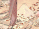Hokusai Mount Fuji seen through cherry blossom